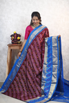 PANHIDSS4G06BXDD05- Ikat silk saree