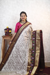 PANHIDSS4G06BXDD10- Ikat silk saree