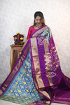 PANHIDSS4G06BXDD13- Ikat silk saree