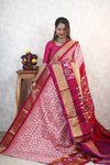 PANHIDSS4G06BXDD17- Ikat silk saree