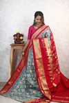 PANHIDSS4G06BXDD19- Ikat silk saree