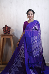 PANHIDSS4S25BTCC14- Ikat silk saree