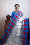 PANHIDSS4S25BXDD03- Ikat silk saree