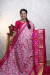 PANHIDSS4O24BBDC13- Ikat silk saree