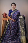 PANHIDSS4V01BBDC15- Ikat silk saree