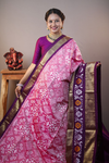 PANHIDSS4V01BBDC17- Ikat silk saree