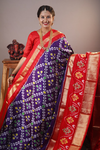 PSIHIDSS4V03BZCC20- Ikat silk saree