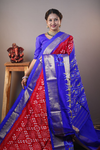 PANHIDSS4V18BNCD09- Ikat silk saree