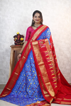 PANHIDSS4V18BNCD27- Ikat silk saree