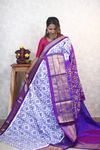 PANHIDSS4V18BNCD29- Ikat silk saree