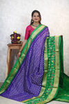 PANHIDSS4V23BNDC04- Ikat silk saree