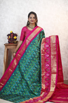 PANHIDSS4V23BNDC11- Ikat silk saree