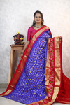 PANHIDSS4V23BNDC12- Ikat silk saree