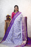 PANHIDSS4V26BNDC18- Ikat silk saree