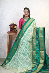 PANHIDSS4V26BNDC31- Ikat silk saree