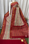 PASKIDSS4V26DSDC08- Ikat silk saree