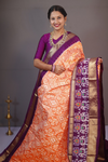 PANHIDSS5J11BNDC12- Ikat silk saree