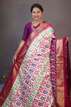 PANHIDSS5J11BNDC21- Ikat silk saree