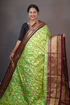 PANHIDSS5J11BNDC34- Ikat silk saree