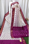 PASKIDSS4D02BEDD12- Ikat silk saree