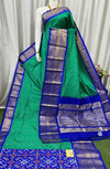 PASKKBRS4V05FSCD21- Kanchi border Ikat silk saree