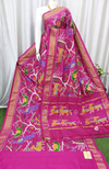 PASKIDSS4V04DBCC01- Ikat silk saree