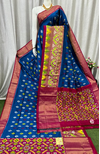 PASKIDSS4V25BEDD01- Ikat silk saree