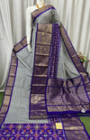 PASKKBRS4V05FSCD13- Kanchi border Ikat silk saree