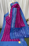 PASKILWS4V20XDDC22- light weight Ikat silk saree