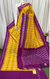 PASKILWS4V13XCDC10- light weight Ikat silk saree