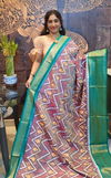 PSRGIDSS4G05BSCD37- Ikat silk saree