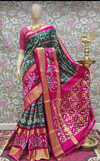 PGMRIDSS4O09BBDD22- Ikat silk saree