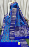 PASKKBRS4V05FSCD03- Kanchi border Ikat silk saree