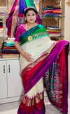 PWCKIDSS5J23TCDC14- Ikat silk saree