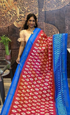 PSRGILWS4V30XDDC33- light weight Ikat silk saree