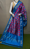 PSRGISDP4D17ZNCD36- Ikat silk dupatta