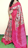 PGMRIDSS5J10NICD51- Ikat silk saree