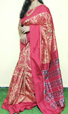 PGMRIDSS5J10NICD53- Ikat silk saree