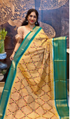 PSRGIDSS4G05BSCD28- Ikat silk saree