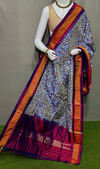 PSRGISDP4D17ZNCD07- Ikat silk dupatta