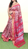 PGMRIDSS5J24NIDC11- Ikat silk saree