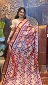 PSRGIDSS4G05BSCD34- Ikat silk saree