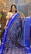 PSRGIDSS4G05BSCD36- Ikat silk saree