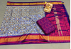 PSRGSDST4V05FFDC80- Ikat Silk dupatta with Ikat sico top