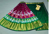 PSRGFSLG5J05SZCD21- Free Size Ikat Silk Lehenga