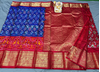 PSRGKBRS4O09FSDC01- Kanchi border Ikat silk saree