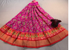 PGMRMSLG4V22EEDC17- Medium Size Ikat Silk Lehenga