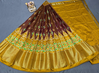 PSRGFSLG4O11SZCD16- Free Size Ikat Silk Lehenga