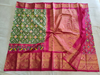 PRIHKBRS4L21FSCD01- Kanchi border Ikat silk saree
