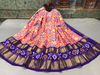 PGMRFSLG4O10SZDC02- Free Size Ikat Silk Lehenga